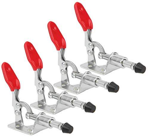 Morsetto a levetta con chiusura a scatto da 4 pezzi, capacità di tenuta 45 kg GH‑301AM Attrezzo manuale Push-Pull a sgancio rapido Chiusura a leva