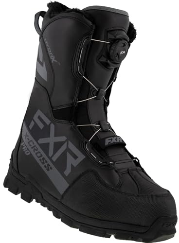 FXR X-Cross Pro BOA Snowmobil Stiefel, schwarz/anthrazit, 46