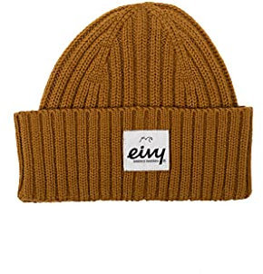 Eivy Damen Sea Rib Wool Beanie-Mütze, Faded Amber, UNIC