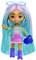 Barbie Extra Mini Minis, Extra Mini Minis Barbiepuppe mit blauen und rosa Haaren, Buntem Outfit, lila Rollschuhen, Blauer Handtasche und weiterem Barbiezubehör, Geschenk für Kinder ab 3 Jahren,HLN45