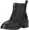 Amazon Essentials Stivali con zeppa interna Donna, Nero, 35.5 EU