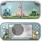 Finest Folia Pellicola protettiva compatibile con Nintendo Switch Lite, per console di gioco, autoadesiva, protezione contro graffi, R203 (17 animali colori ad acqua)