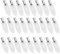 ZEVONDA 26 PCS Keine Falten Haarspangen - Keine Biegung Haarspangen Make-up Haarspangen Haar-Styling-Clips Friseur Haarnadeln für Mädchen Frauen (Weiß)