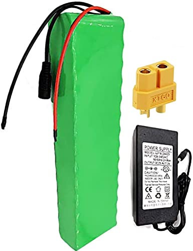 Batterie Au Lithium 36V 12Ah pour Vélo Électrique 10S4P Batterie Haute Performance avec Chargeur Rechargeable Étanche Batterie pour Vélo De Montagne Moteur E-Bike 36V 12AH,XT60