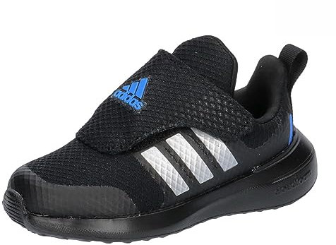 adidas Unisex Baby Fortarun 2.0 Shoes Kids Laufschuhe, core Black/Silver met/Bright royal, 20 EU