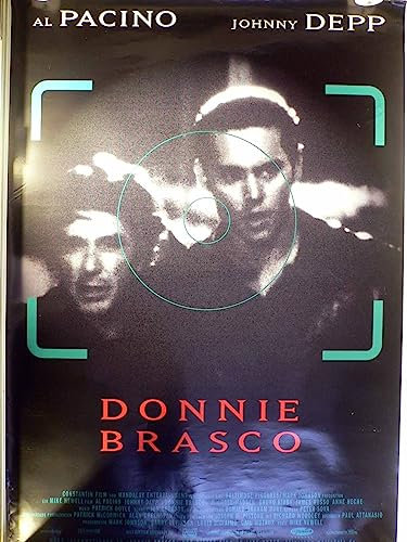 Donnie Brasco - Johnny Depp - Anne Heche - Filmposter A1 84x60cm gerollt