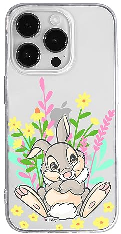 ERT GROUP Handyhülle für iPhone 14 PRO MAX Original und offiziell Lizenziertes Disney Muster Thumper 004 optimal an die Form des Handy angepasst, teilweise transparent