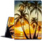 BPQOJB for Microsoft Surface Pro 7 Case with Adjustable Stand & Auto Wake/Sleep Slim Smart Protect Cover Tablet Case for Microsoft Surface Pro 7 Plus/6/5/4 12.3 inch - Beach Coconut Tree