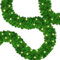 KESSER® Weihnachtsgirlande mit Beleuchtung 100 LED's - Weihnachtsbeleuchtung - In & Outdoor - Tannengirlande Weihnachtsdeko (5m / 100 LEDs ohne Fernbedinung)