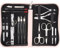 3 Swords Germany - brand quality 16 piece manicure pedicure grooming kit set in light pink fashion leather case in gift box - Made by 3 Swords