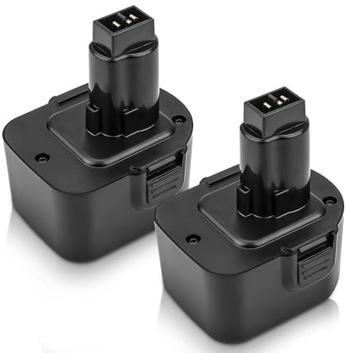 2X Ersatzakku für Dewalt Akku 12V 3,6Ah NI-MH DC9071 DE9071 DW9072 DE9074 DE9075 DE9501 DW9071 DE9037 DE9072 152250-27 397745-01 Goodexo