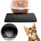 LINUMA® Katzenklo Matte 45x30cm Schwarz, Katzenklo Matte, Katzenstreu Matte, Katzenmatte Katzenklo, Matte Katzenklo Unterleger, Katzenstreumatte, Matte Katzenklo, Decken & Möbel für Katzen