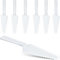 6 Pcs Disposable Plastic Cake Cutter Cake Pie Server Cutter Slicer Pizza Pastry Slicer for Kitchen Wedding Buffet