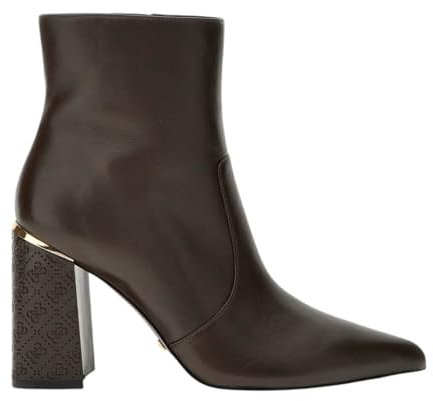 GUESS Tronchetto Marrone Frenkie in Vera Pelle t.9-36