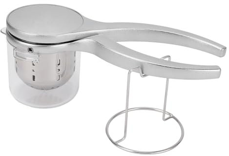 Edelstahl-Zitronenpresse, Entsafter für Granatapfel-Orangen, Manuelle Fruchtpresse, Abnehmbarer Zitruspresse, Frischer Saftbereiter mit Einfacher Struktur