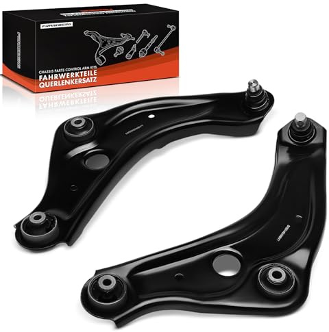 Frankberg 2x Querlenker Satz Vorderachse Unten 545004EA0B, 545014EA0B | Kompatibel mit Qashqai II SUV J11 J11