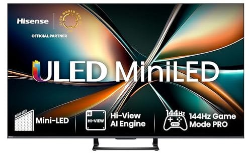 65U7Q (164 cm (65 Zoll), Schwarz (Matt), UltraHD/4K, Mini-LED, Hi-Vie