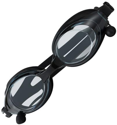 Schwimmbrillen Mit Ohrstöpsel, Glas Voller Schutz, Weite Aussicht Schwimmbrillen, Komfortabel Und Sicherheit Zu Verwenden, Kann Ich Es Lange Zeit Nicht Leicht Zu Brechen, Um 14,5 Cm Zu Brechen, Für Ki