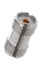Zhowyeemeng 2 Pcs UHF PL-259 Female to UHF PL-259 Female Coaxial Adaptor, Connector Coupler Joiner, Coaxial Cable Double Socket Connectors for CB Ham Radio Antenna (Silver)
