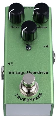 Chorus-Pedal, Gitarrenpedal, Chorus-Gitarrenpedal, Präzises Chorus-Gitarrenpedal, Tragbar, Mehrere Effekte für E-Gitarre (Vintage Overdrive(01))