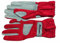 PM Sports Gants de course pour kart en Omara et polyester pour une meilleure prise en main, toutes les tailles – Rouges