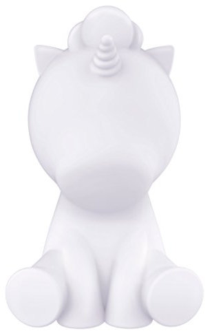 Bigben Interactive BTLSUNICORN Speaker Bluetooth Luminoso, Unicorno, Transparente