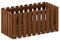 Furinno Tioman Fioriera, in Legno, 30.23 x 30.48 x 62.99 cm, Naturale