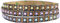 BTF-LIGHTING WS2812 ECO 1M 100 LEDs RGB Individuell adressierbar WS2812 Legierungsdraht 100Pixels/m 5050 SMD Flexibler Streifen Schwarz PCB DC5V für Heimdekoration IP30 Nicht-Wasserdicht(Nur Streifen)