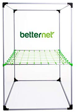 Betternet 8x8 Scrognet für 22mm Zeltstangen | Grow Box Net | Grow Net für Indoor Grow Tent | Scrognet | Scrog Netz | growber