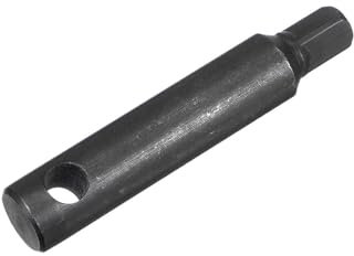 sourcing map 2Stk Drehfutter Schlüssel 12mm Quadrat Schlüssel für CNC Gravur Fräse L125mm
