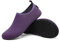 SAGUARO Scarpe da Scoglio Uomo Donna Scarpette Scoglio Leggere Scarpe Mare Asciugatura Rapida Scarpette Mare Scarpe Spiaggia Antiscivolo Scarpe per Acqua Immersione Surf Viola Gr. 38/39 EU