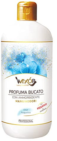 WEXOR PROFUMA BUCATO CON AMMORBIDENTE: ELISIR ACQUATICO 500 ml