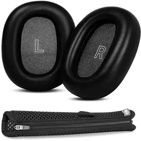 YunYiYi H95 Ersatz Ohrpolster Kompatibel mit Bang & Olufsen Beoplay H95 Headset Schaffell (Schwarz)