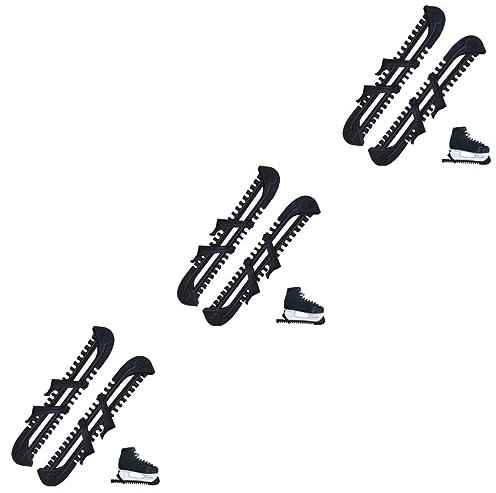 BESPORTBLE 3 Paare Skate-Skate-Abdeckung Figurenschützer Eisklingenschutz Hockey-wächter Schützer Für Skateschuhe Wachhund Kind Kann Geschnitten Werden Pxc-synthese Eishockey-Klinge