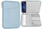 MoKo 12,9 Custodia Protettiva per 13 Zoll iPad PRO M4 2024 OLED, 13 Zoll iPad Air M2 2024, iPad PRO 12,9 M2 2022-2015, Galaxy Tab S9+/S8+ 12,4, Blu Nebbioso