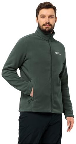Jack Wolfskin Herren Winterstein Fz M, Black Olive/black Olive, 3XL EU