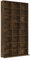 vidaXL CD Cabinet - Smoked Oak Engineered Wood Storage Unit Shelf Cupboard - Ideal for CD/DVD Collections - Bedroom or Office Furniture