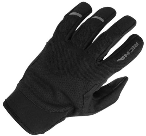 Richa Air Jet Motorrad Handschuhe, schwarz, M