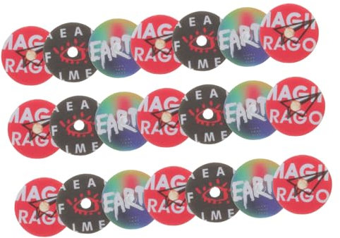 PartyKindom Paquete De 24 Pastillas Para De Vinilo Para Coche Para Difusor De Aire De Recambio