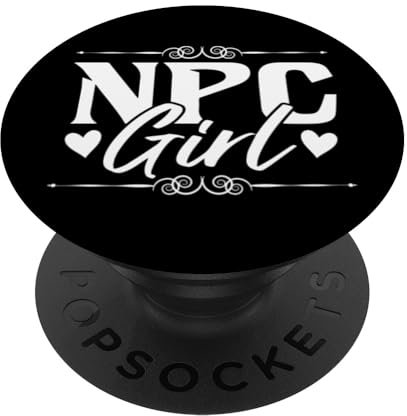 NPC Girl Nicht spielbarer Charakter Nicht-Spieler-Charakter PopSockets mit austauschbarem PopGrip