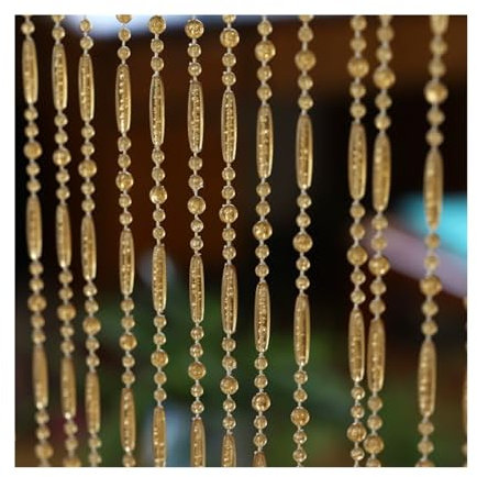 Perlenvorhang Wohnkultur Tür Vorhang Bunte Weiße Kunststoff Perlen String Vorhang Fenster Balkon Garten DIY Dekoration Ornament TüRvorhang Perlen (Color : 7, Size : 20 String 180cm)