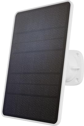 Hombli Solarpanel 3W, 3W mit USB-C Anschluss, inkl. Halterung und 3 m Kabel | wetterfestes Solarmodul zur Dauerstromversorgung kompatibler Geräte, Installation, niederländische Marke für dein Smart Home