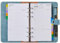 Kalender 2025 Wochenplaner Personal A6 Nachfüllbar, 1 Woche 2 Seite Organizer mit Tabs, Stiftschlaufe, Tasche, Softcover Taschenkalender 2025 Klein, Buchkalender Planer Ringbuch, Jan.25-Dez.25