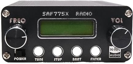 Komdndht Radio Receiver Receiver Full Frequency Receiver Mini SAF775X Radio SDR Receiver Full Band Radio Receiver with SAF7751 Chip for FM FL MW LW SW