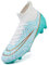 DimaiGlobal Zapatillas de Fútbol Hombre Spike Aire Libre Profesionales Atletismo Entrenamiento Calzado de Fútbol Training Botas de Fútbol Tacos de fútbol Zapatos de Deporte 42EU Turquesa 2