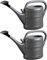 2X Gießkanne 10L ANTHRAZIT + 1x BILDMAGNET! Blumenkanne Kunststoff für groß & klein, Garten & Zimmerpflanzen Gießkannen Gieskanne Gieskannen Giesskanne 10 L Liter Watering Can Gieskannen10Liter