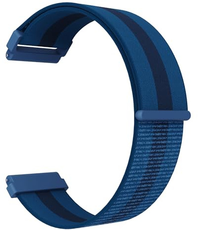 BIGGERFIVE Nylon Armband kompatibel mit BW01 BRAVE / BW02 BRAVE 2, Ersatzarmband Sport Uhrenarmband, 22mm