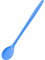 Kochblume Kochlöffel | Premium-Silikon | Hitzebeständig | Spülmaschinenfest | 30cm | Farbe: blau