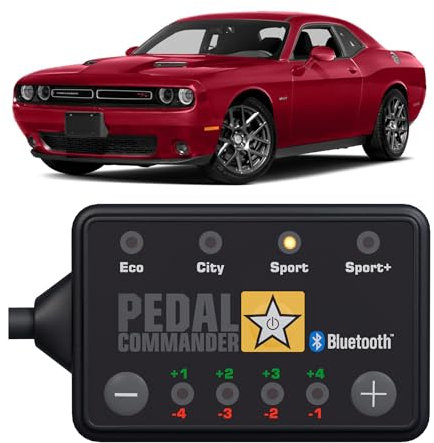 PEDAL COMMANDER für Dodge Challenger 2008+ 3. Gen 3.6L 5.7L 6.1L 6.2L 6.4L - GasPedal Tuning Zubehör