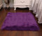 CNFQ Teppich, Nachbildung, Dach, Teppich, weich, künstliches Schaffell, violett, 60x150cm
